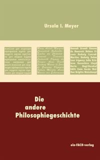 Produktbild: Die andere Philosophiegeschichte
