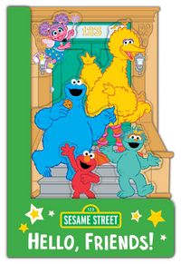 Produktbild: Sesame Street: Hello, Friends! (a Sesame Street Elmo and Friends Shaped Novelty Board Book for Babies and Toddlers)