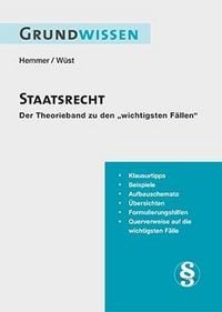 Produktbild: Grundwissen Staatsrecht