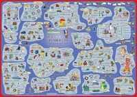 Produktbild: mindmemo Lernposter - Les premiers pas - Franz&ouml;sisch f&uuml;r Anf&auml;nger - spielend Franz&ouml;sisch lernen Kinder