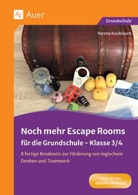 Produktbild: Noch mehr Escape Rooms f&uuml;r die Grundschule 3/4