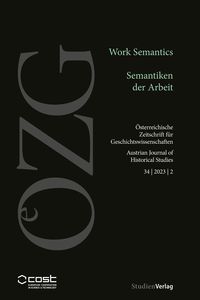 Produktbild: &Ouml;sterreichische Zeitschrift f&uuml;r Geschichtswissenschaften 34/2/2023
