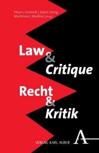 Produktbild: Law & Critique | Recht & Kritik
