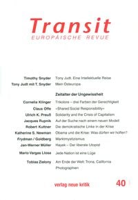 Produktbild: Transit 40. Europ&auml;ische Revue