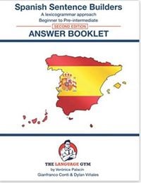 Produktbild: SPANISH SENTENCE BUILDERS Beginner Answer Book