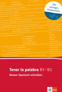 Produktbild: Tener la palabra: Besser Spanisch schreiben