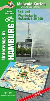 Bild vom Artikel Hamburg Ost und West - Rad- und Wanderkarte - mit Einsteckhülle vom Autor Detlef Maiwald