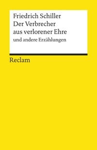 Produktbild: Der Verbrecher aus verlorener Ehre und andere Erz&auml;hlungen