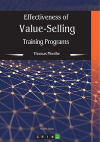 Produktbild: Effectiveness of Value-Selling Training Programs