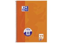 Produktbild: OXFORD Collegeblock A4+ 80 Blatt, liniert mit Rand links und rechts, 90 g/m&sup2;, 4fach gelocht