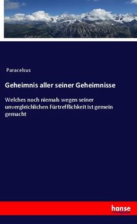 Produktbild: Geheimnis aller seiner Geheimnisse