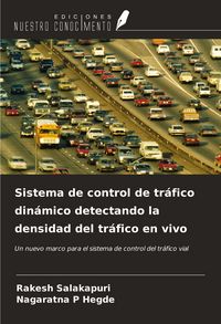 Produktbild: Sistema de control de tr&aacute;fico din&aacute;mico detectando la densidad del tr&aacute;fico en vivo