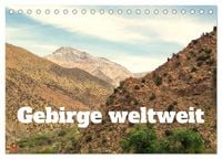 Produktbild: Gebirge weltweit (Tischkalender 2027 DIN A5 quer), CALVENDO Monatskalender