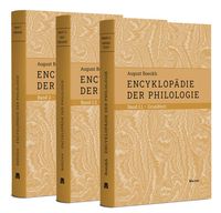 Bild vom Artikel Encyclopädie der Philologie vom Autor August Boeckh