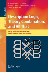 Produktbild: Description Logic, Theory Combination, and All That