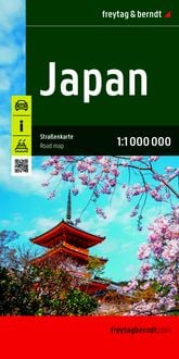 Produktbild: Japan, Stra&szlig;enkarte 1:1.000.000, freytag & berndt