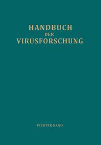 Produktbild: Handbuch der Virusforschung