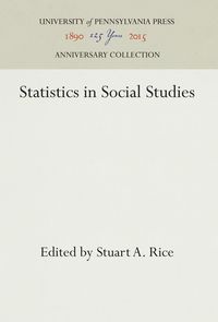Produktbild: Statistics in Social Studies
