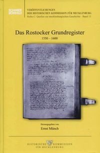 Produktbild: Das Rostocker Grundregister 1550-1600
