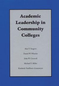 Produktbild: Academic Leadership in Community Colleges