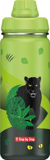 Produktbild: Edelstahl Trinkflasche Bl. Cat
