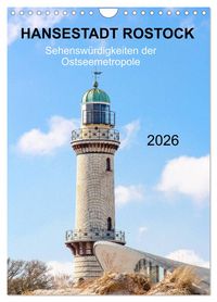 Produktbild: Hansestadt Rostock - Sehensw&uuml;rdigkeiten der Ostseemetropole (Wandkalender 2026 DIN A4 hoch), CALVENDO Monatskalender