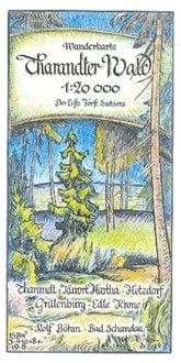 Produktbild: Tharandter Wald 1 : 20 000