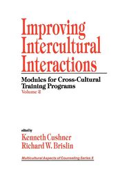 Produktbild: Improving Intercultural Interactions: Modules for Cross-Cultural Training Programs, Volume 2