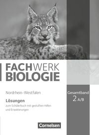 Produktbild: Fachwerk Biologie - Nordrhein-Westfalen 2013 - Gesamtband 2 A/B