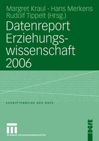 Produktbild: Datenreport Erziehungswissenschaft 2006