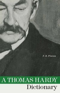 Produktbild: A Thomas Hardy Dictionary