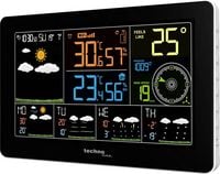 Produktbild: Techno Line WD2700 Wetterstation WD2700 WLAN-Wetterstation Vorhersage f&uuml;r 4 Tage Anzahl Sensoren max. 3