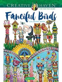 Produktbild: Creative Haven Fanciful Birds Coloring Book
