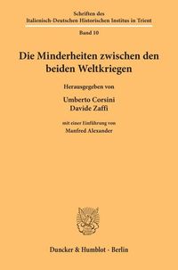 Bild vom Artikel Die Minderheiten zwischen den beiden Weltkriegen. vom Autor Davide Zaffi