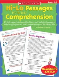 Produktbild: Hi-Lo Passages to Build Comprehension: Grades 5?6
