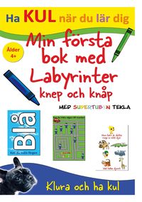 Produktbild: Min F&ouml;rsta bok med Labyrinter, knep och kn&aring;p
