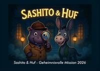 Produktbild: Sashito & Huf - Geheimnisvolle Mission 2026 Fotokalender DIN A4