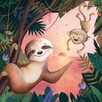 Produktbild: Yawnie the sloth comes to visit