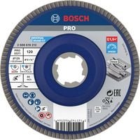 Produktbild: Bosch Accessories 2608619212 F&auml;cherschleifscheibe Durchmesser 125mm K&ouml;rnung (num)=120 1St.