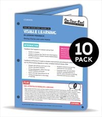 Produktbild: BUNDLE: Clarke: The On-Your-Feet Guide to Visible Learning: In-Lesson Feedback: 10 Pack