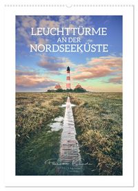 Produktbild: Leuchtt&uuml;rme an der Nordseek&uuml;ste (Wandkalender 2026 DIN A2 hoch), CALVENDO Monatskalender