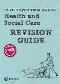 Produktbild: Pearson REVISE BTEC Tech Award Health and Social Care Revision Guide inc online edition - pre-2022 edition