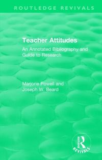 Produktbild: Powell, M: Teacher Attitudes