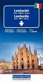 Bild vom Artikel Lombardei Reisekarte Italien Nr. 2, 1:200 000 vom Autor Hallwag Kümmerly+Frey AG