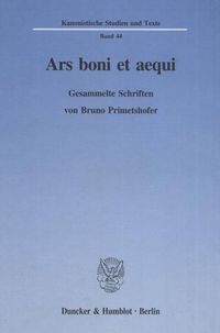 Produktbild: Ars boni et aequi.