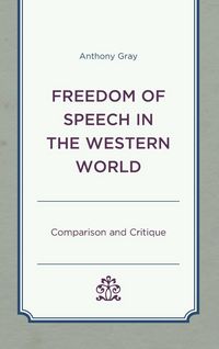 Produktbild: Freedom of Speech in the Western World