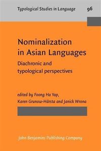 Bild vom Artikel Nominalization in Asian Languages vom Autor 