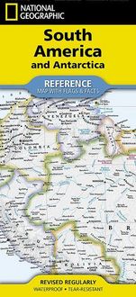 Produktbild: South America and Antarctica Map