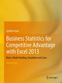 Produktbild: Business Statistics for Competitive Advantage with Excel 2013
