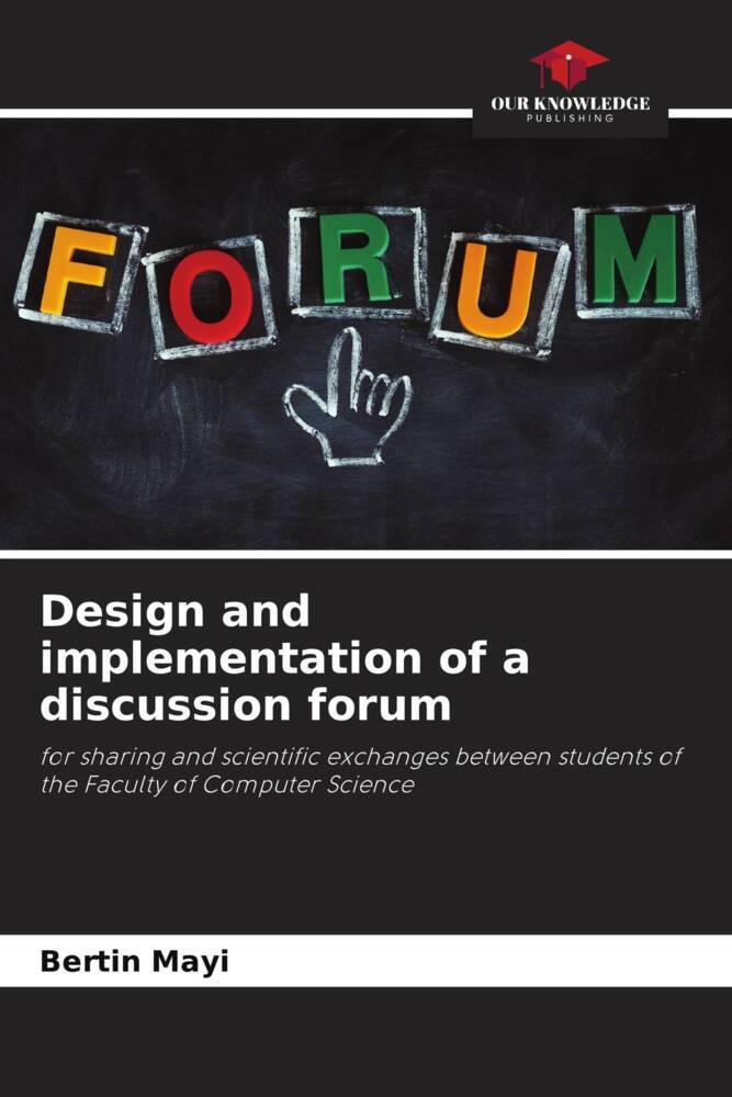 Produktbild: Design and implementation of a discussion forum
